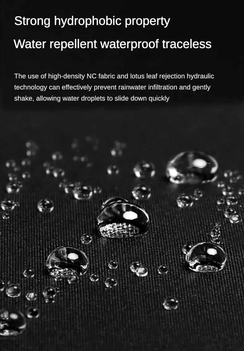 Parapluie automatique pour hommes à 72 baleines, ultra résistant, coupe-vent, pliable, renforcé, grande taille, imperméable et protection solaire pour femmes