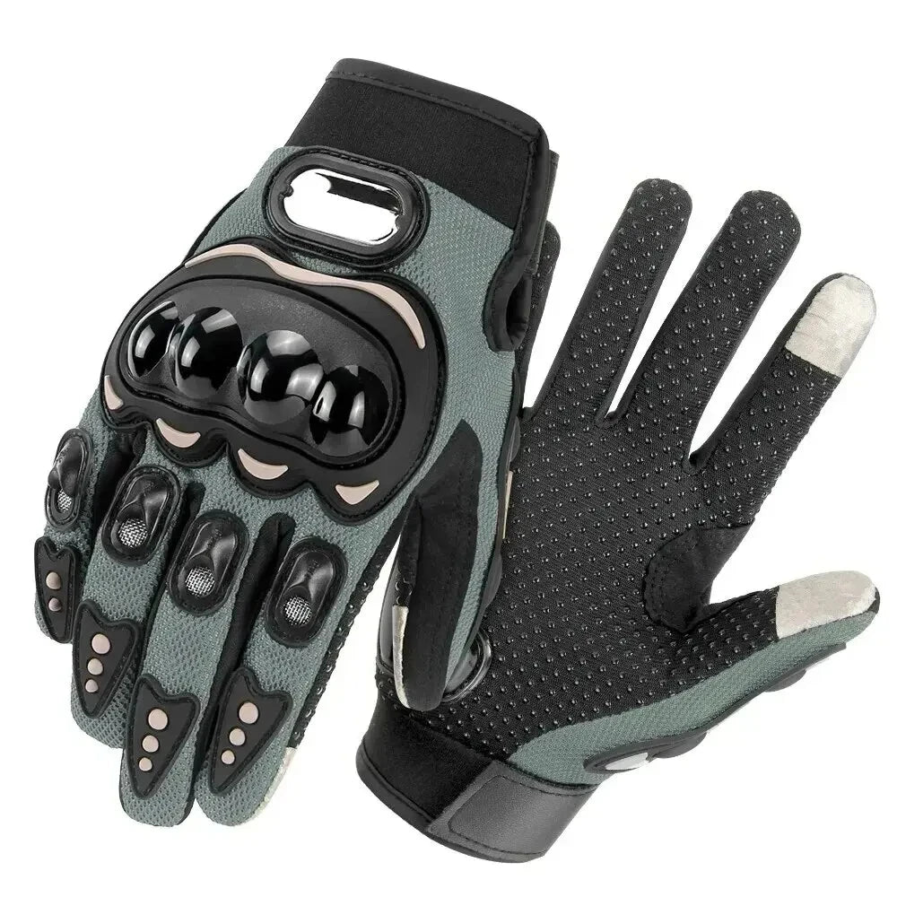 Summer Breathable Motorcycle Gloves Touch Screen Men Women MTB Bike Gloves Outdoor Motorbike Riding Bicycle Gloves