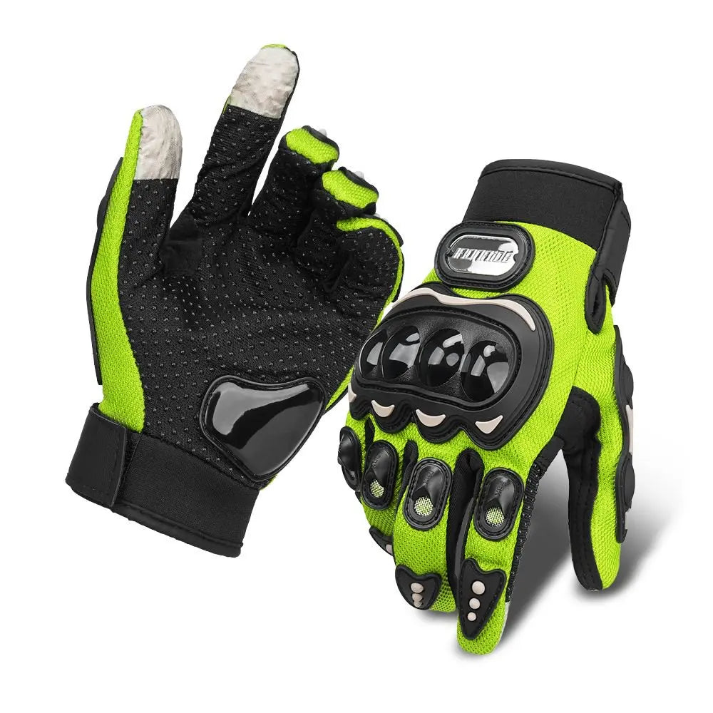 Summer Breathable Motorcycle Gloves Touch Screen Men Women MTB Bike Gloves Outdoor Motorbike Riding Bicycle Gloves