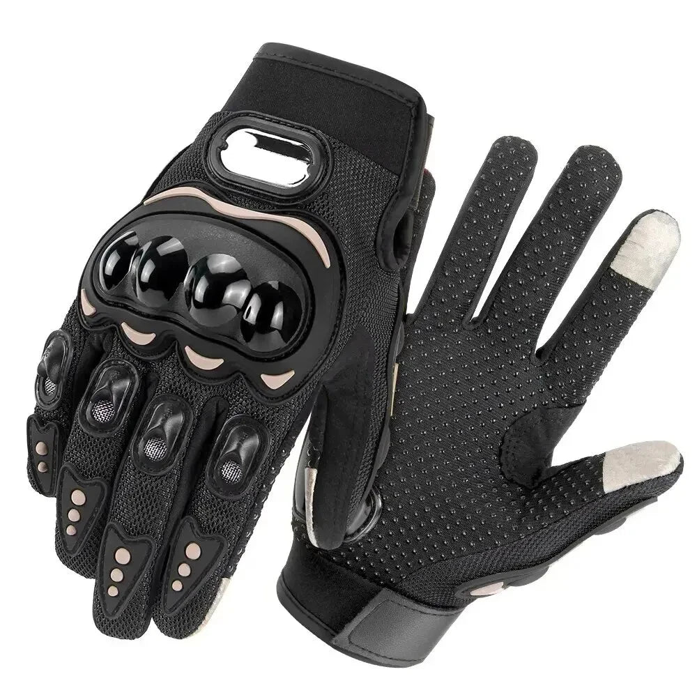 Summer Breathable Motorcycle Gloves Touch Screen Men Women MTB Bike Gloves Outdoor Motorbike Riding Bicycle Gloves